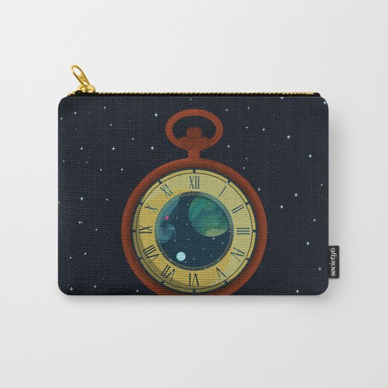 Cosmic Pocket Watch Carry-All Pouch