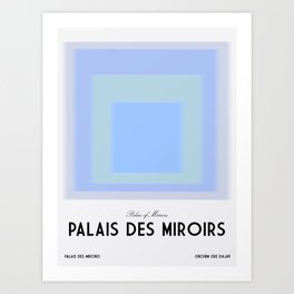 palace of mirrors Art Print