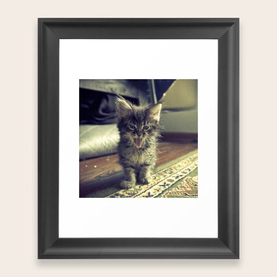 bleh! Framed Art Print