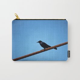 Grackle On A Rope Carry-All Pouch