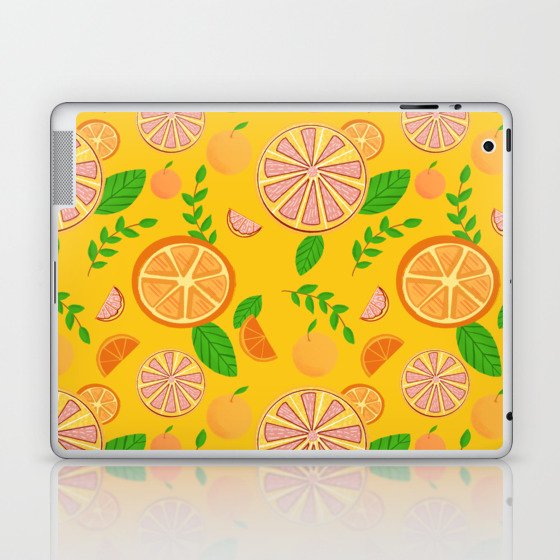 Citrus - Orange Laptop & iPad Skin