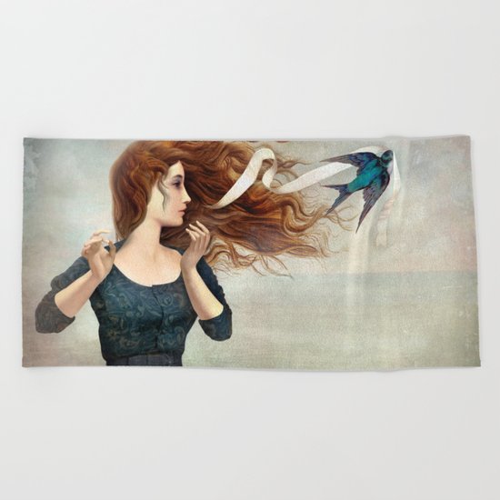 The Little Thief Beach Towel