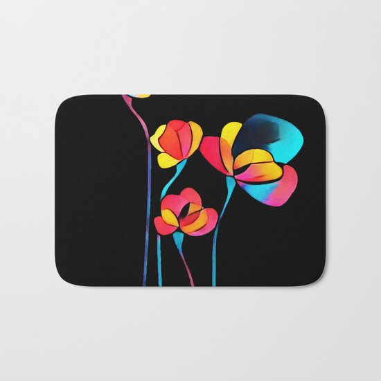 Flowers Bath Mat