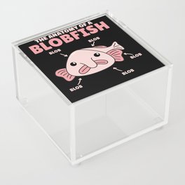 Blobfish Statement Anatomy Of Blobfish Acrylic Box