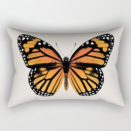 Monarch Butterfly | Vintage Butterfly | Rectangular Pillow