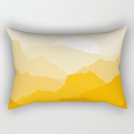 Mountain sunrise Rectangular Pillow