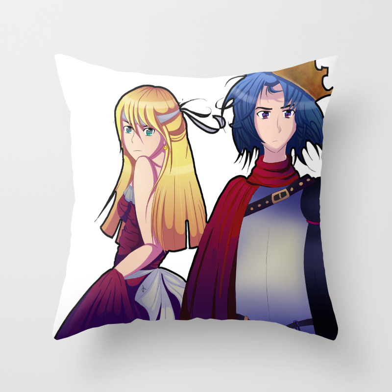 King And Queen Throw Pillow By Lk17 Society6