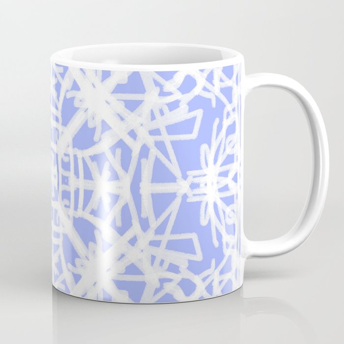 Sky Blue Crochet  Coffee Mug