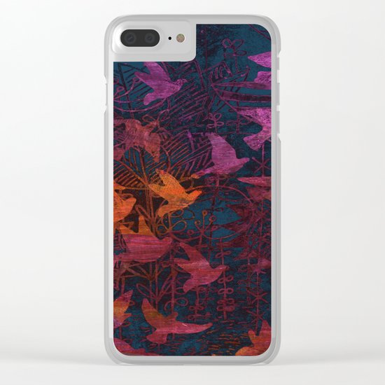 I want to fly away Clear iPhone Case