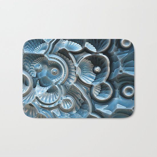 Reflections of A Fractal Fossil Bath Mat