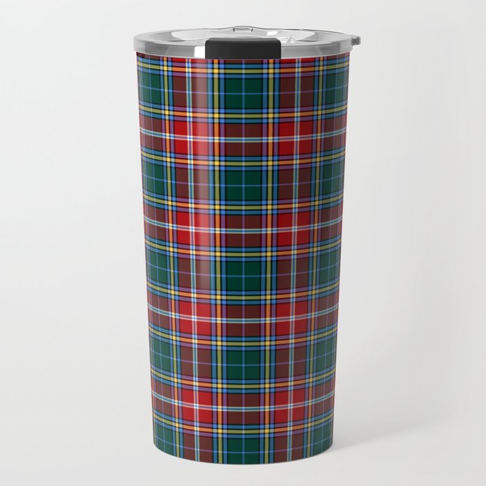 Clan MacWhirter Tartan Travel Mug