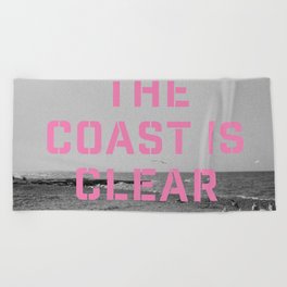 Coast is Clear Beach Towel
