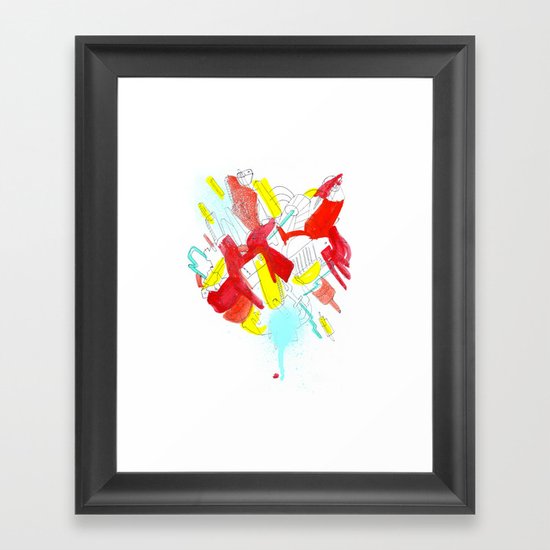 Things Framed Art Print