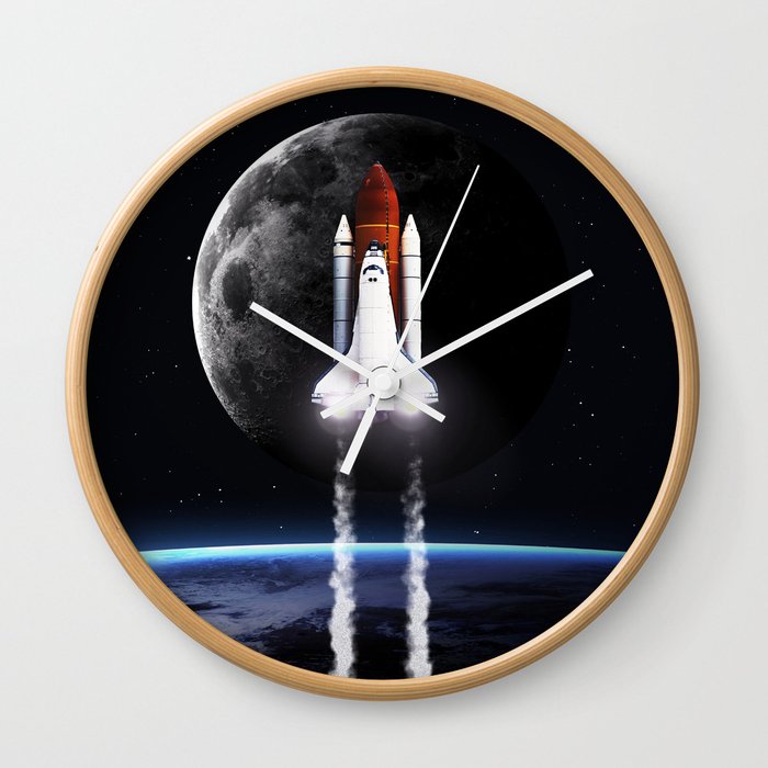 Space shuttle Wall Clock