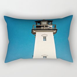 Lighthouse and the Moon Rectangular Pillow