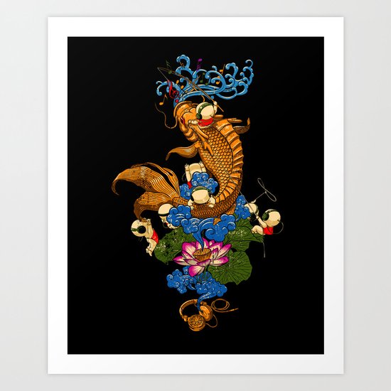 do,re,mi,fa, sol,la,ti Art Print