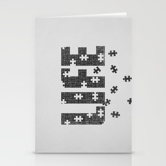 Lets Play a Game Stationery Cards