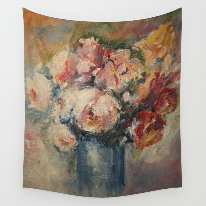 Summer Bouquet Wall Tapestry