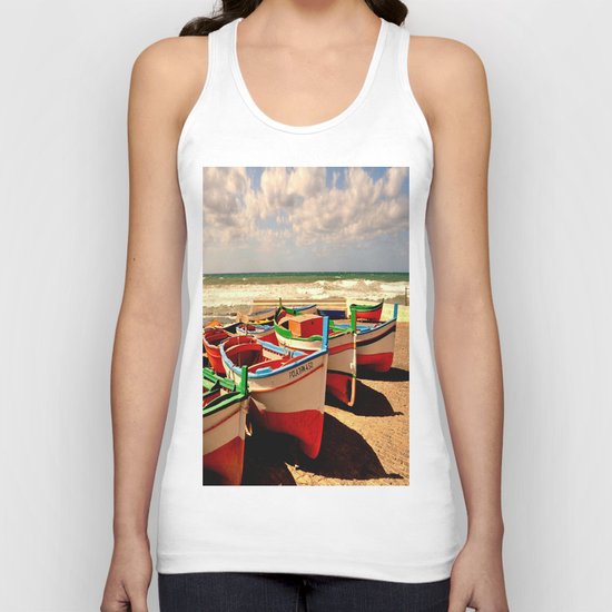 boats Unisex Tank Top