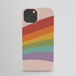 Rainbow Stripes 4 iPhone Case