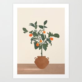 Kumquat Art Print