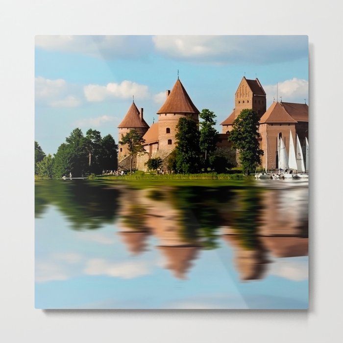 castle of Trakai Metal Print
