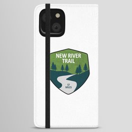 New River Trail iPhone Wallet Case
