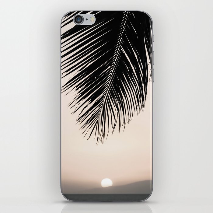 Sunset Palm Leaf iPhone Skin