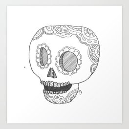 Decorative Skull Art Prints Society6