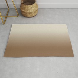 OMBRE DUSTY BROWN Area & Throw Rug