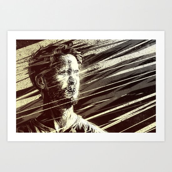 The Road to Damascus (by Brian Doc Reed) Art Print