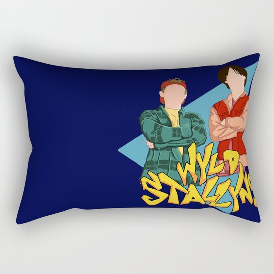 Bill and Ted Wyld Stallyns Rectangular Pillow