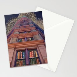 Book Building Stationery Card