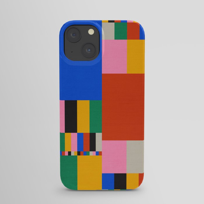 Pixels: Bauhaus Edition iPhone Case