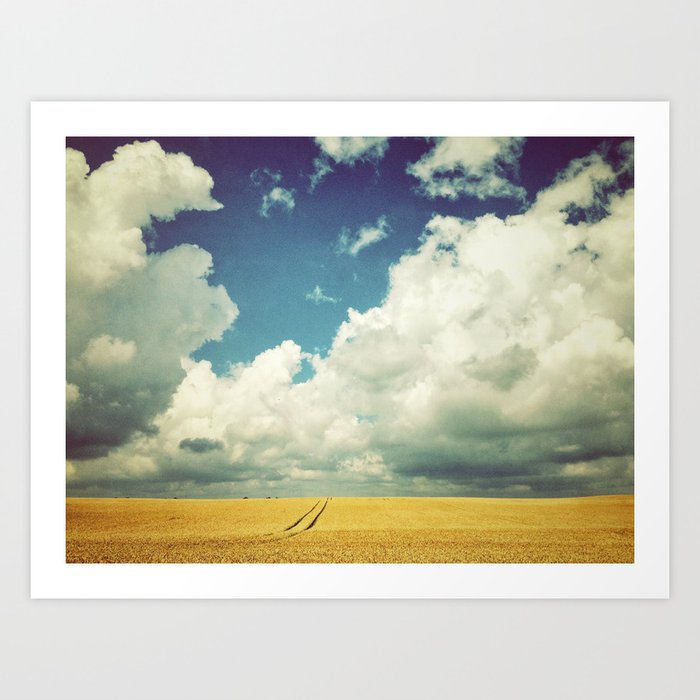 Into the Great Wide Open Art Print