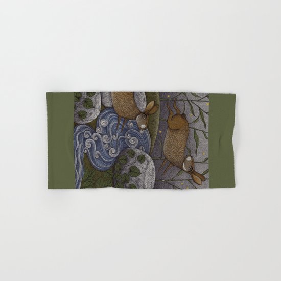 Swamp Rabbit's Reedy River Race Hand & Bath Towel
