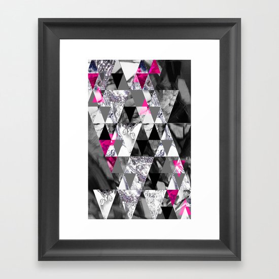 TRIANGLE Framed Art Print