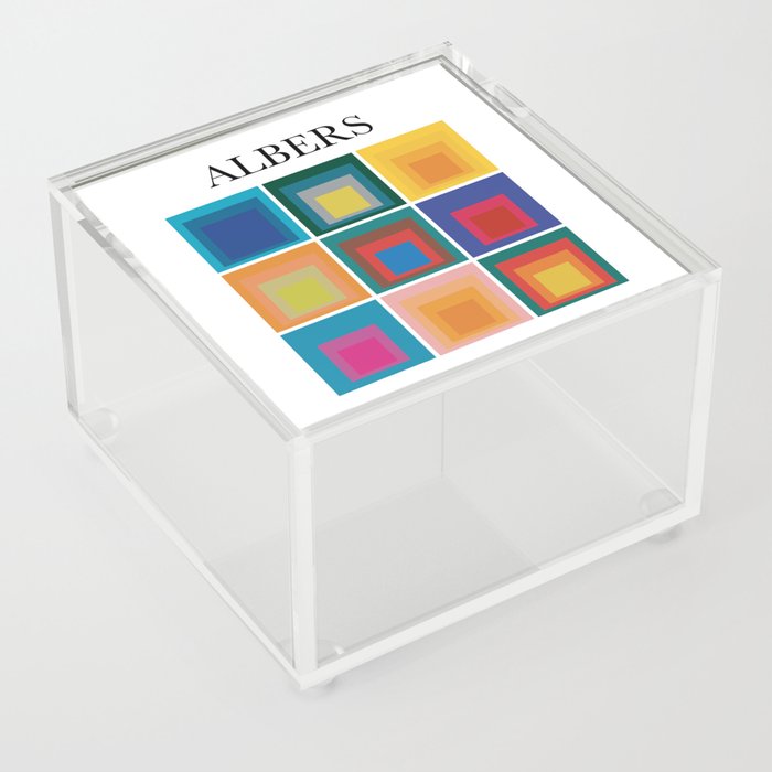Albers - Collage Acrylic Box