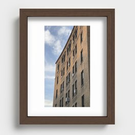 Riverside and Staff Street Recessed Framed Print