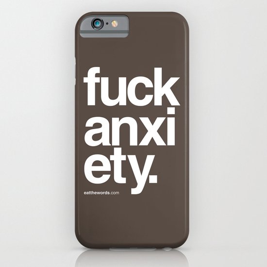 Fuck Anxiety iPhone & iPod Case