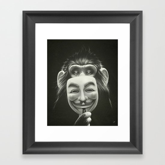 Anonymous Framed Art Print