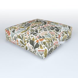 Month of May ~ white Outdoor Floor Cushion