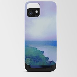Mountain Pastel Sunrise iPhone Card Case