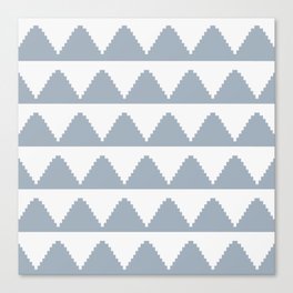 Geometric Pyramid Pattern XXV Canvas Print