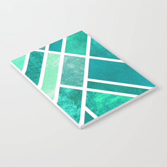 Art Deco Mermaid Notebook