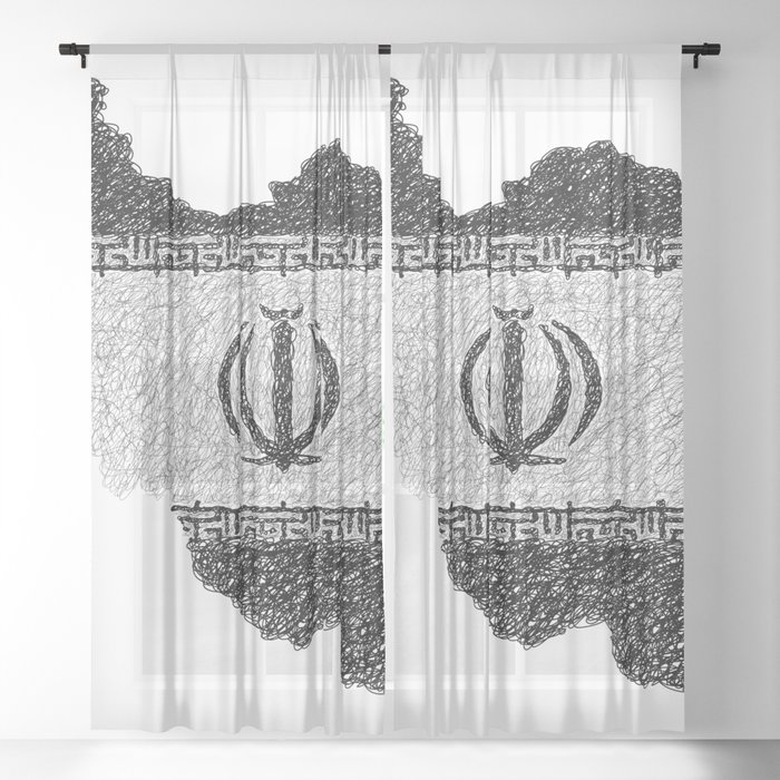 Iran Tehran Sheer Curtain