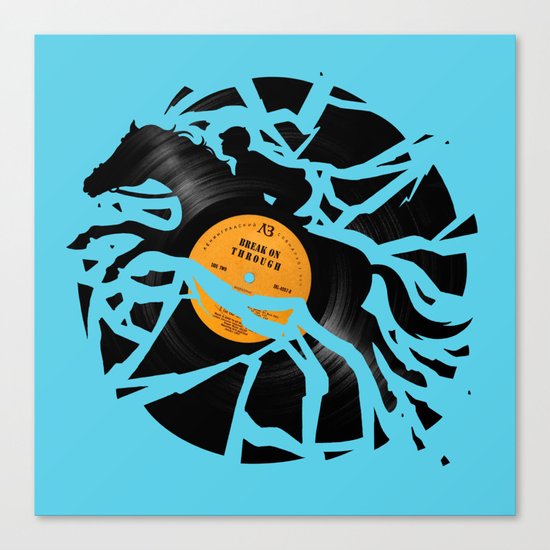 Disc Jockey Canvas Print