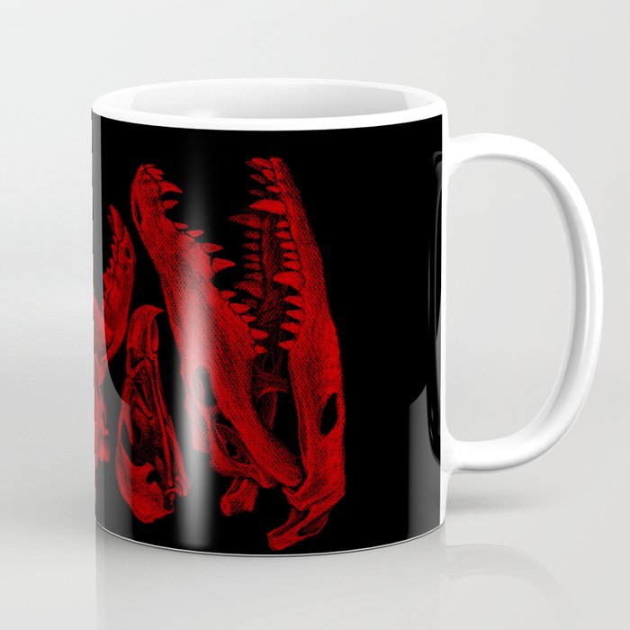 Carnivores in Red Coffee Mug