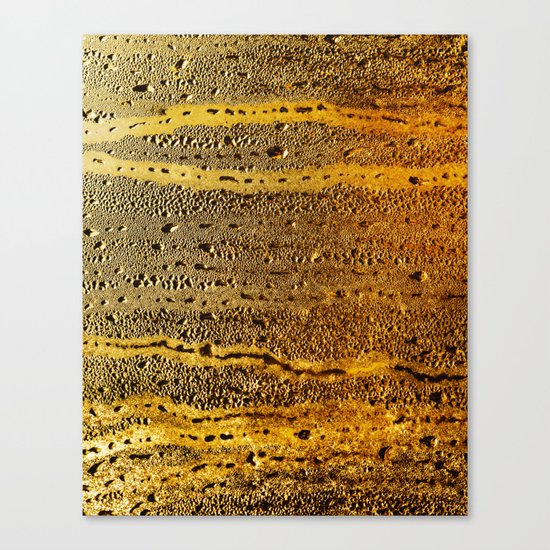 golden abstract Canvas Print