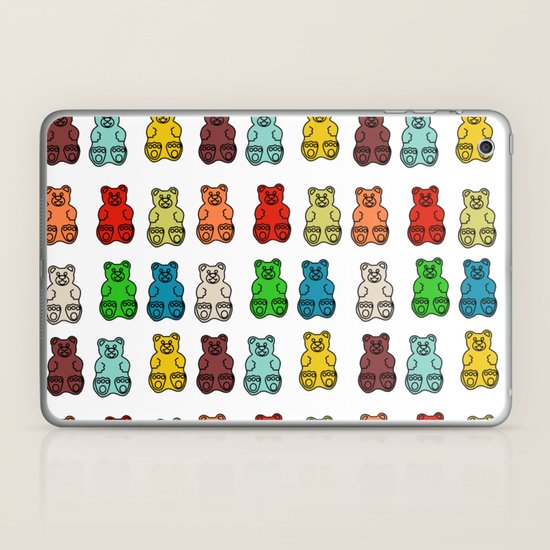 Cute Gummy Bear Candy Collage Laptop Ipad Skin By Astralwisp Society6